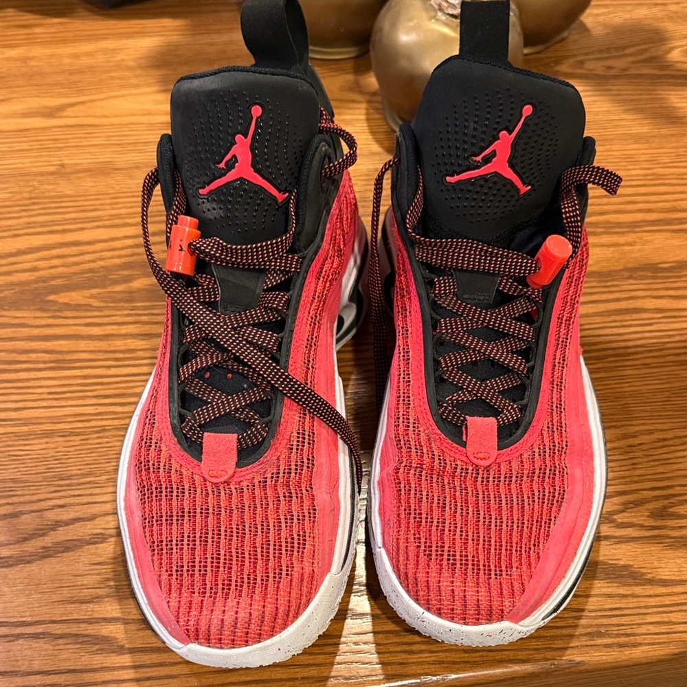 Jordan men’s Red and Black Athletic Sneakers